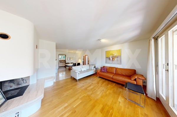 3½ Zimmerwohnung im Erdgeschoss mit Fernsicht 2