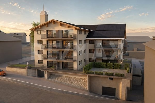 2½-Zimmer-Neubauwohnung im Dachgeschoss Nr. 16  Wohnen mit Komfort im Prättigauerhof, Schiers 3