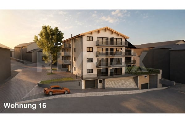 2½-Zimmer-Neubauwohnung im Dachgeschoss Nr. 16  Wohnen mit Komfort im Prättigauerhof, Schiers 1