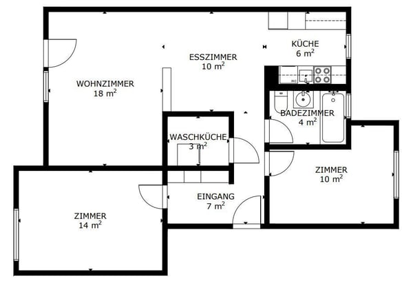 3.5 Zimmerwohnung im Zentrum von Bülach 12