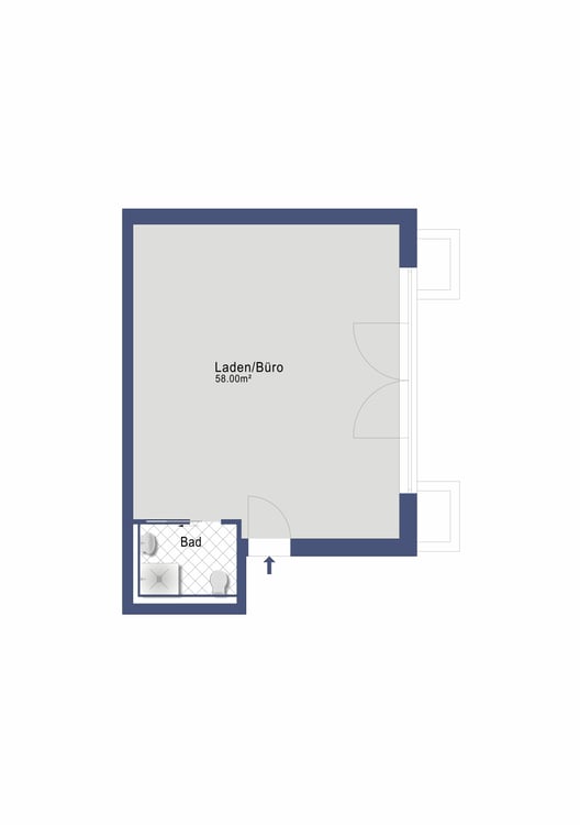 Perfekt als Showroom, Büro oder Verkaufsfläche 6