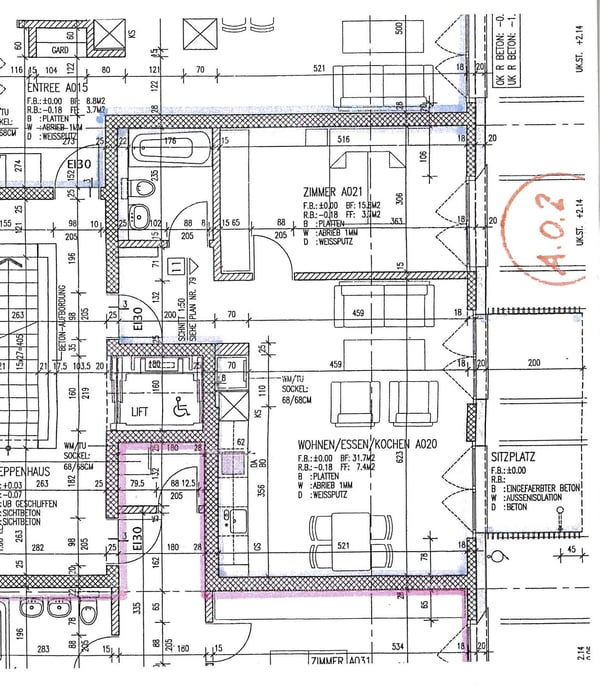2.5 Zimmerwohnung mit eigenem Waschturm 11