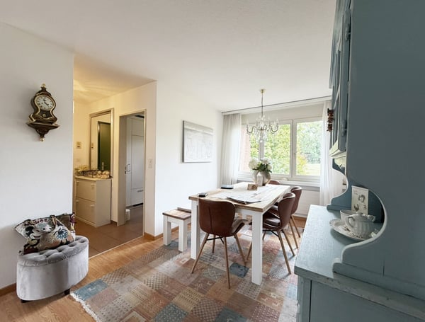 2.5 Zimmer Wohnung mit Cheminée und eigener Waschturm 3