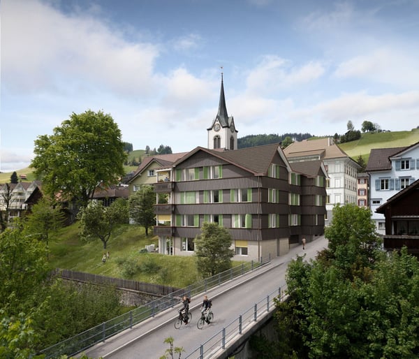 Moderne Wohnung im Eigentumsstandart