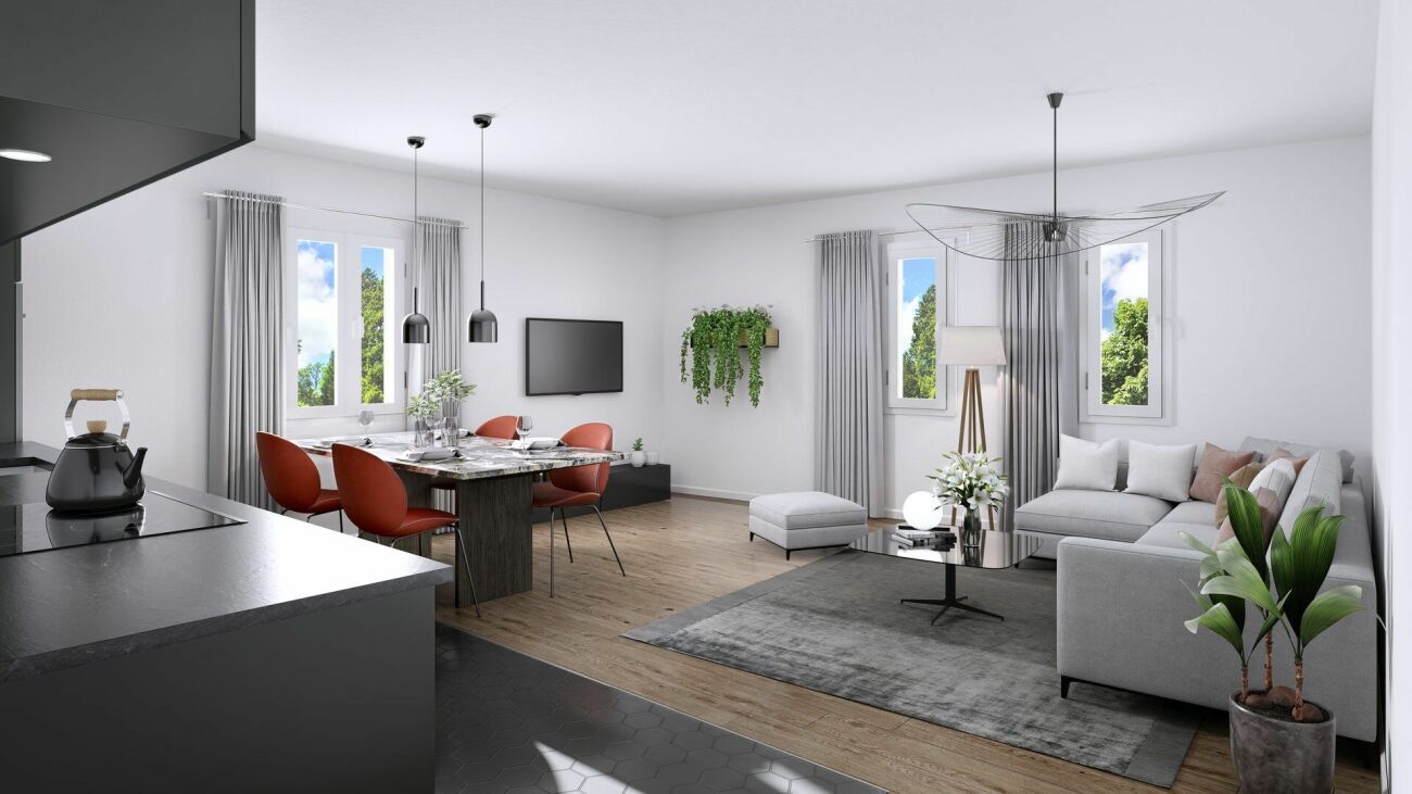 Bild Erstvermietung - Maisonette-Wohnung mit eigenem Waschturm