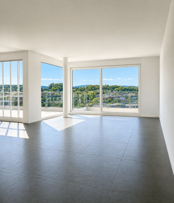 Helle und grosszügige 3.5-Dachwohnung mit schöner Aussicht 2