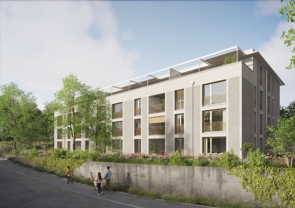 ATTIKA MIT WEITBLICK | TERRASSE UND LOGGIA | VIEL RAUM UND LICHT | BAUSTART ERFOLGT 1