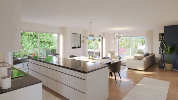 For Sale  5-room apartment on the ground floor in Veyrier  Private garden of 535 m² 3