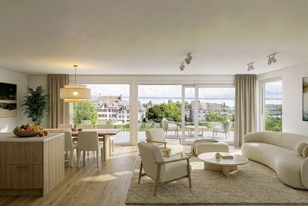 Appartement de 4.5 pièces avec jardin et terrasse 4