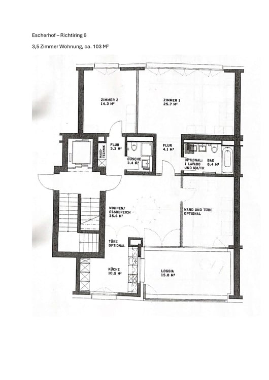 50% rent reduction for mid-Sep until Oct - Bright 2.5-Room Apartment with Balcony in Wallisellen 15