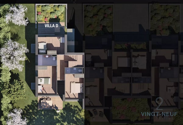 Townhouse contemporaine à Vessy 7