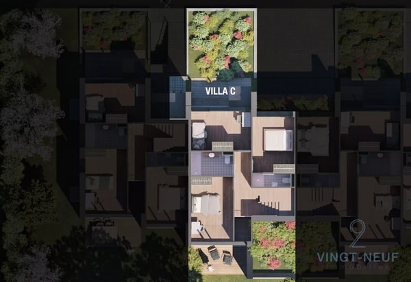 Townhouse contemporaine à Vessy 7