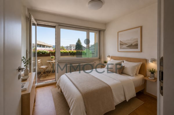 Exclusivité : 5 pièces de 125 m2 pondérés au 4ème étage à Versoix 1