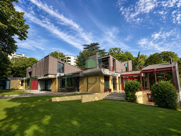Propriété d'architecte à rénover à Versoix avec vue lac 2