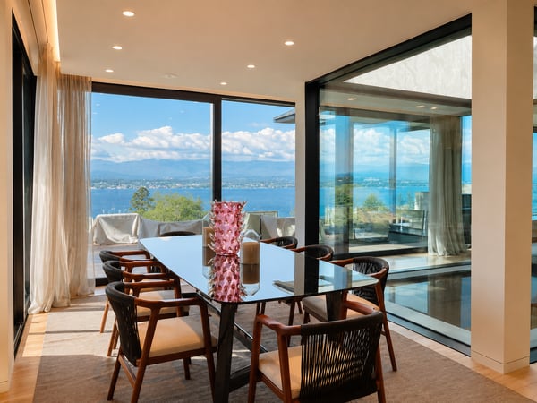 Villa d'exception avec vue lac panoramique