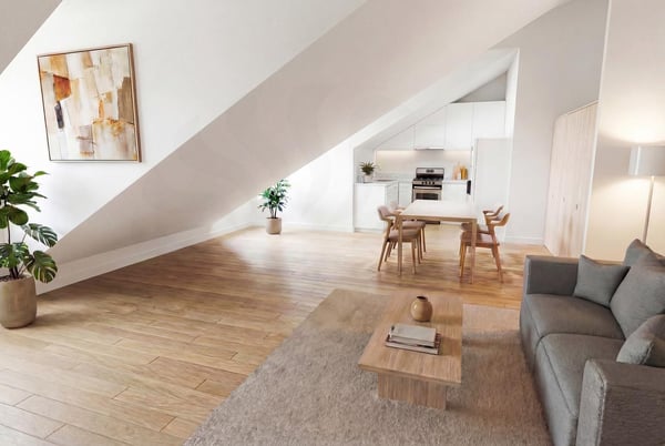 Appartement 3 pièces au 2e étage dans la promotion 11, route des Jurêts à Choulex 3