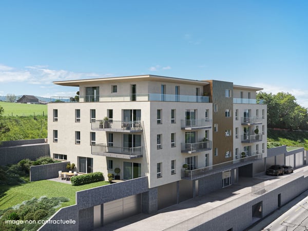 Promotion d'un immeuble mixte en PPE à Porrentruy 1