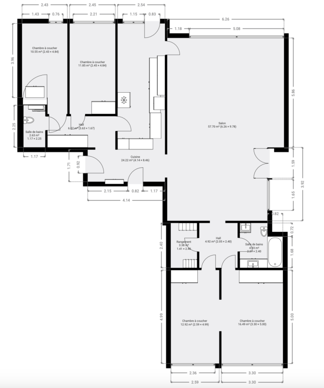 Appartement 7 pièces à Genève - Rez Superieur