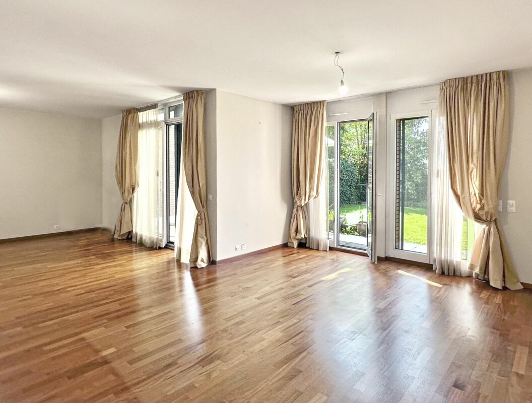 Bel appartement avec jardin à Champel