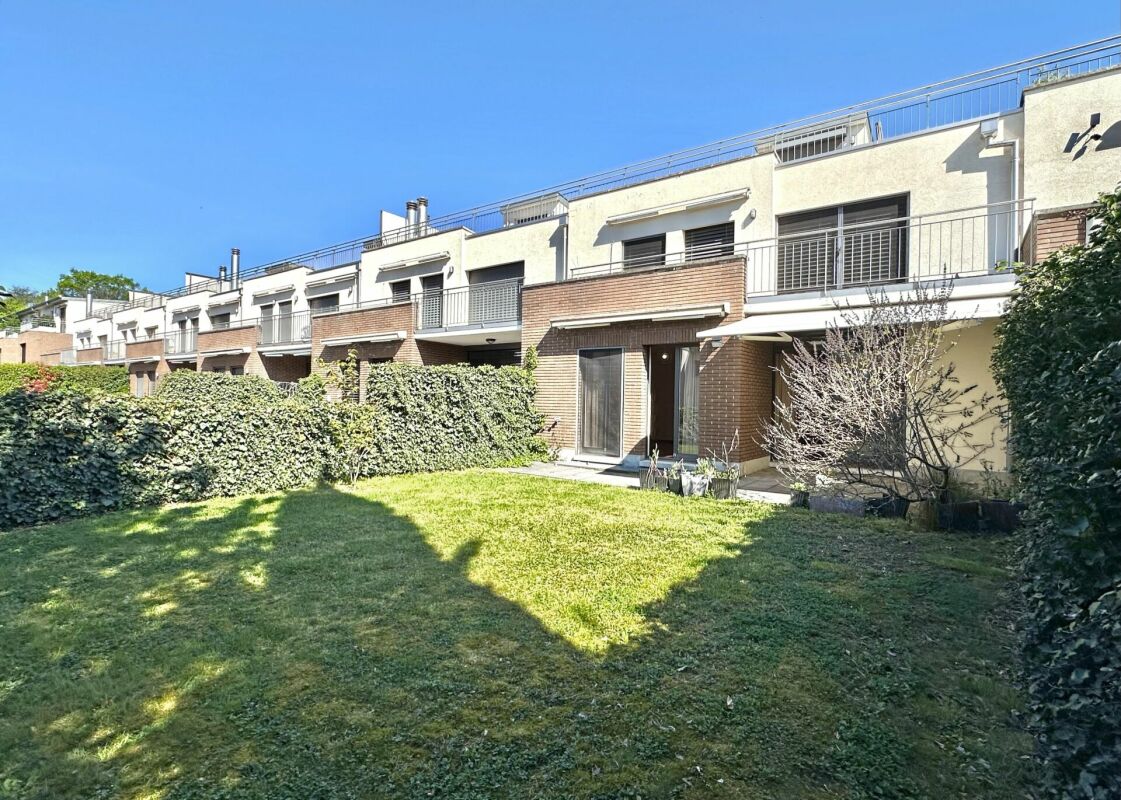 Bel appartement avec jardin à Champel