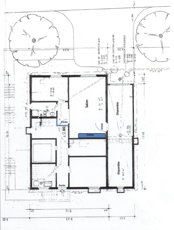 Off-Market : Reprise de bail Appartement meublé 2.5 pièces avec jardin