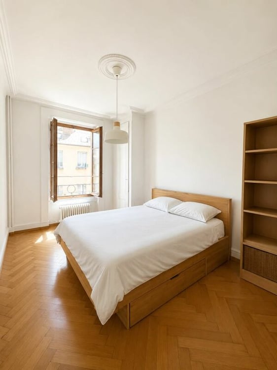 Appartement de caractère avec balcon au coeur de Genève 14