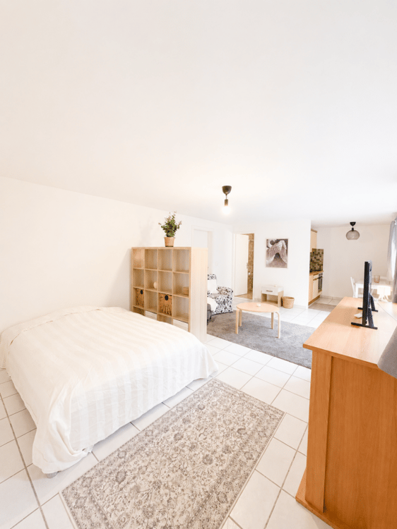 Charmant studio meublé à Chêne-Bourg 6