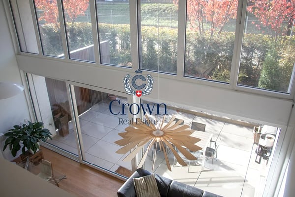 The space of a duplex, downtown Geneva 10 minutes away, everything within reach 12