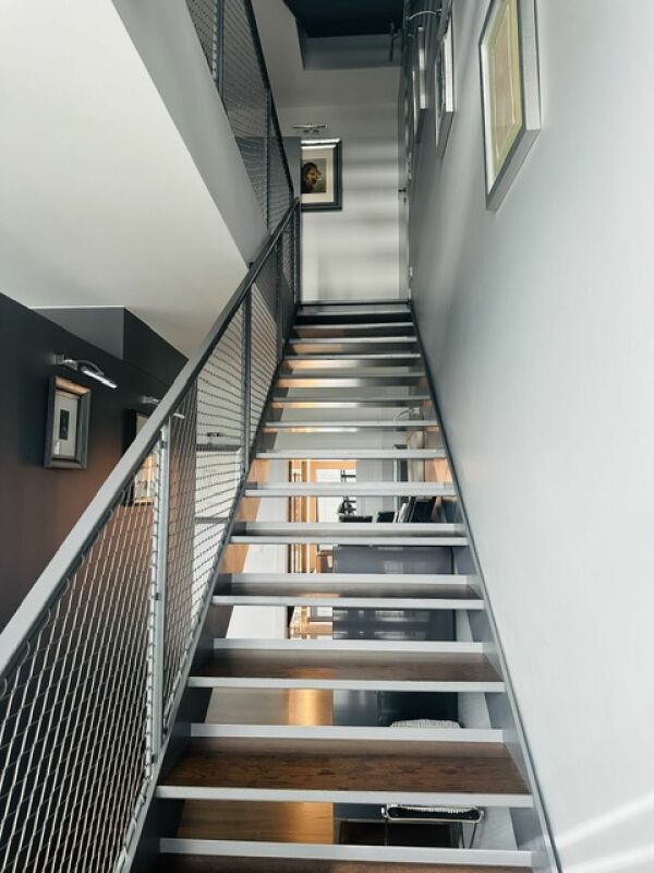 Triplex en attique style 
