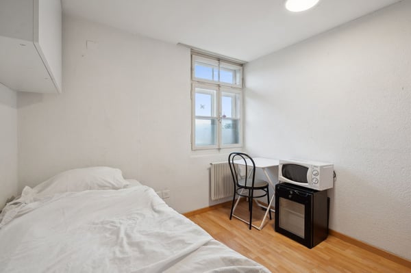 20-jähriges Mietkonzept mit 2 möblierten Zimmern. CHF 11'950 Brutto. 8