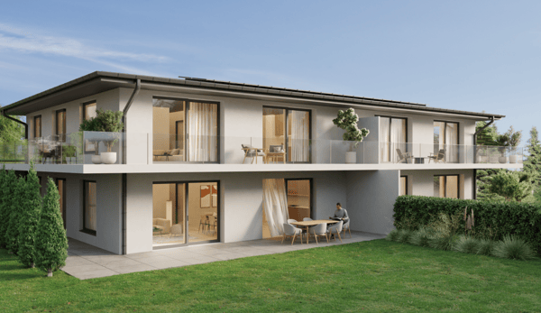 Appartement de 1.5 pièces en rez de jardin avec échappée sur le lac et les Alpes 2