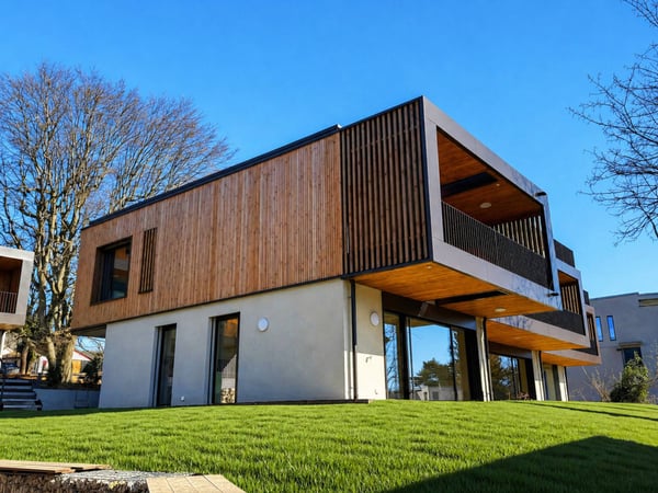 Derniers lots - Maison de ville neuve dans parc arboré 1
