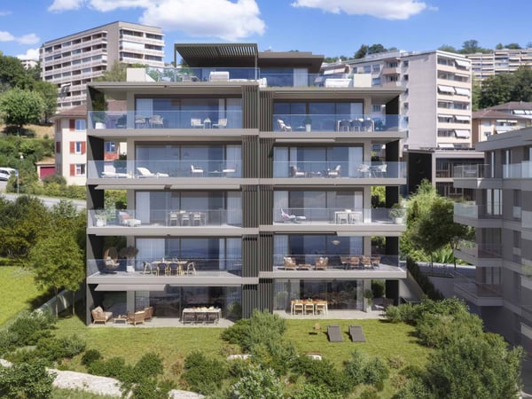 Magnifique logement neuf avec grande terrasse et vue imprenable !