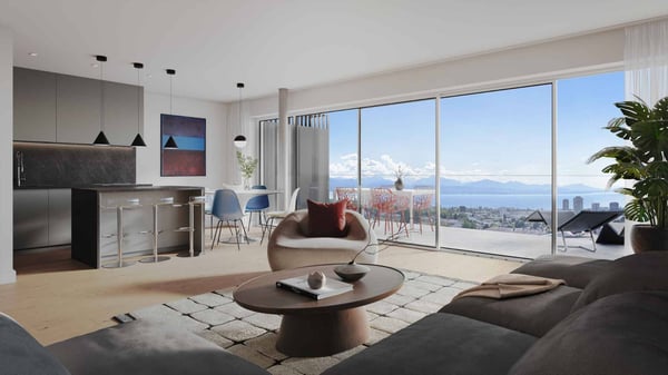 Magnifique logement neuf avec grande terrasse et vue imprenable !