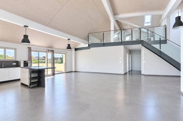 Appartement d'exception - Volumes et matériaux nobles