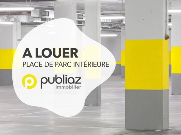 Place de parc disponible dans garage souterrain 13