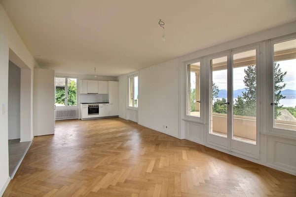 Superbe appartement entièrement rénové avec vue imprenable sur le lac 1