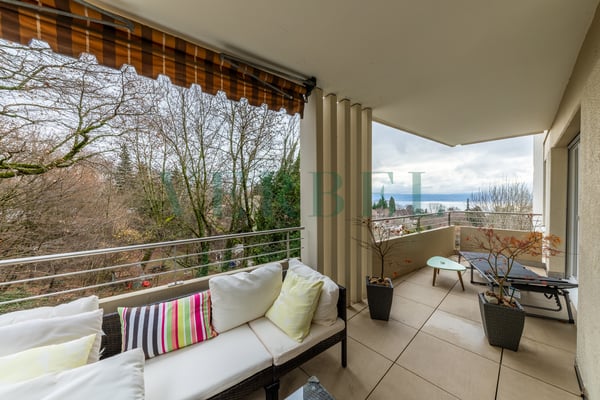 Appartement plein sud avec magnifiques vues sur la ville et le lac 8