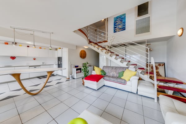 Duplex en rez-de-jardin avec vue lac 6