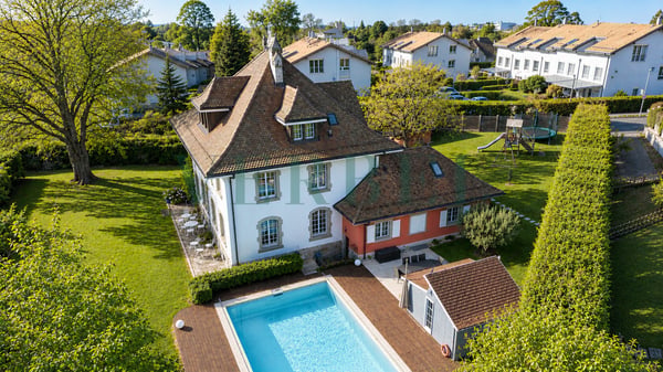 L'élégance intemporelle d'une maison de maître lausannoise 1
