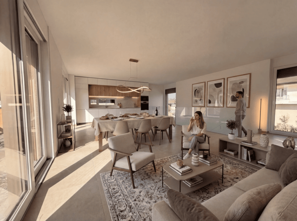 Attique en duplex au centre d'Yverdon 3
