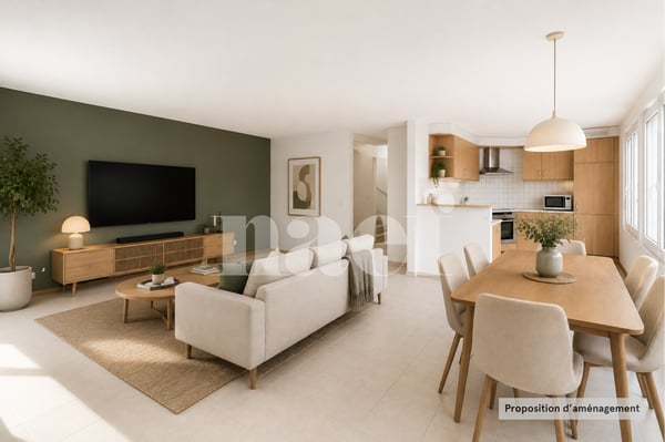 Attique de 4.5 pièces en duplex 3