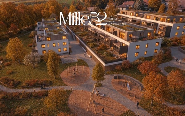 Mille52 - Lot C1-101 - Appartement de 3.5 pièces au 1er étage avec balcon 4