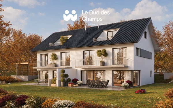 Le Duo des Champs - Spacieuse maison mitoyenne de 5.5 pièces lumineuse et fonctionnelle 2