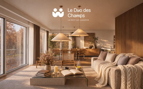 Le Duo des Champs - Spacieuse maison mitoyenne de 5.5 pièces lumineuse et fonctionnelle 3