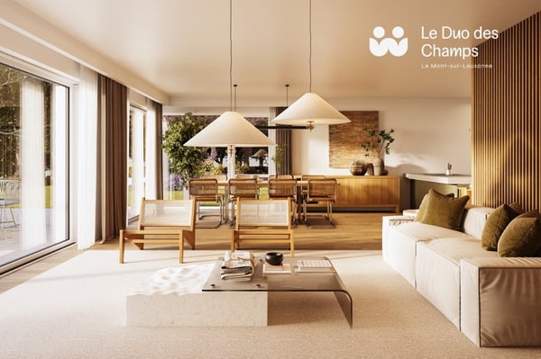 Le Duo des Champs - Spacieuse maison mitoyenne de 5.5 pièces lumineuse et fonctionnelle 4