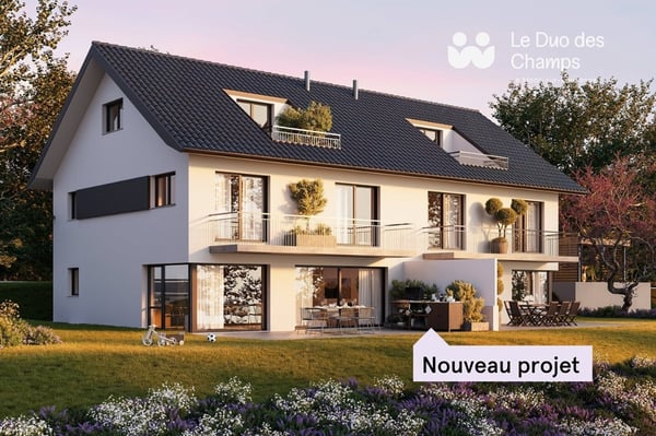 Le Duo des Champs - Spacieuse maison mitoyenne de 5.5 pièces lumineuse et fonctionnelle 1