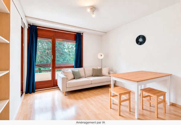 Appartement de 2.5 pièces avec balcon idéal pour un investissement 2