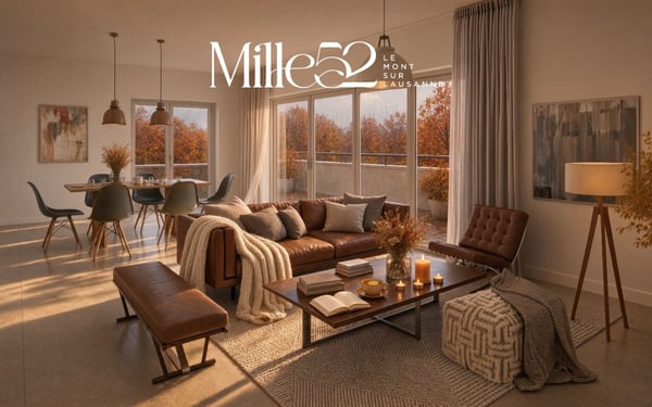 Mille52 - Lot C1-1 - Appartement de 3.5 pièces avec terrasse