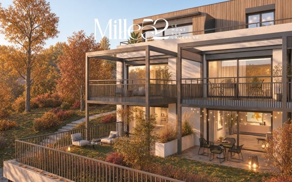 Mille52 - Lot F-1 - Duplex de 5.5 pièces avec terrasse et jardin 4
